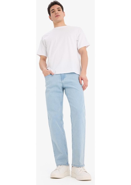 Sergio Regular Fit Normal Kalıp Normal Bel Boru Paça Jean Pantolon E1936AX25SP