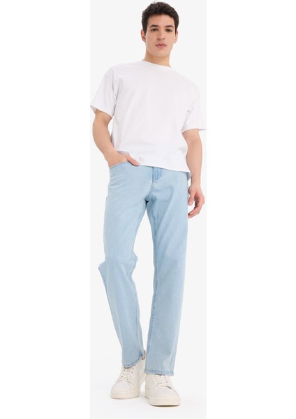 Sergio Regular Fit Normal Kalıp Normal Bel Boru Paça Jean Pantolon E1936AX25SP fiyatları