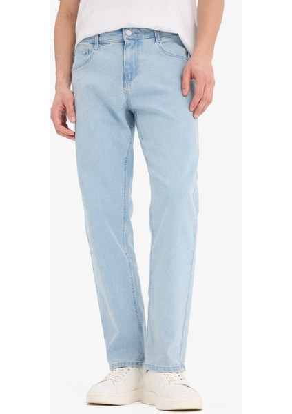 Sergio Regular Fit Normal Kalıp Normal Bel Boru Paça Jean Pantolon E1936AX25SP fırsatları