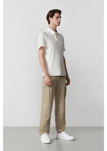 Wide Leg Bol Rahat Kesim Kargo Cepli Geniş Paça Gabardin Pantolon E5810AX25SP modelleri