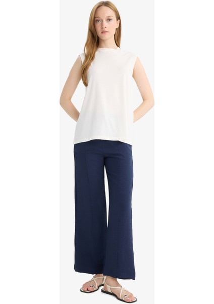 Regular Fit Bisiklet Yaka Kolsuz Tunik F9984AX25HS fiyatları