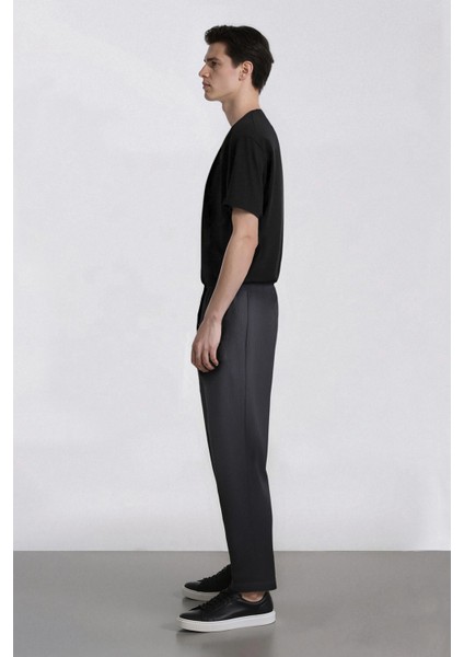 Relax Fit Rahat Kesim Düz Paça Krinkıl Yazlık Kumaş Pantolon C3930AX24SM fırsatları
