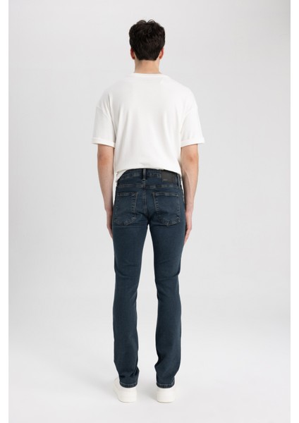 Pedro Slim Fit Dar Kalıp Normal Bel Dar Paça Jean Pantolon C5682AX24SM