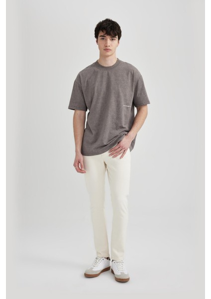 Carlo Skinny Fit Ekstra Dar Kalıp Normal Bel Ekstra Dar Paça Jean Pantolon C6025AX24SM modelleri