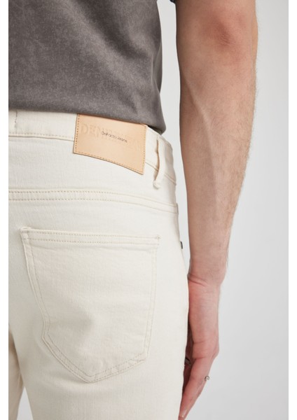 Carlo Skinny Fit Ekstra Dar Kalıp Normal Bel Ekstra Dar Paça Jean Pantolon C6025AX24SM