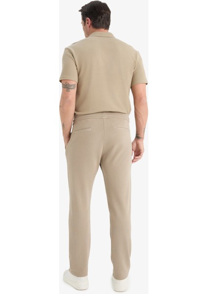 Regular Fit Eşofman Altı Beli Bağcıklı Cep Detaylı Düz Paça D9701AX25SP