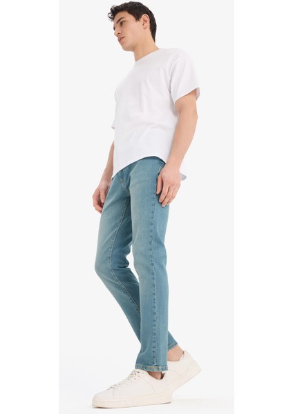 Pedro Slim Fit Dar Kalıp Normal Bel Dar Paça Jean Pantolon E8201AX25SP