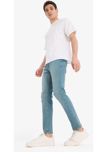 Pedro Slim Fit Dar Kalıp Normal Bel Dar Paça Jean Pantolon E8201AX25SP fiyatları