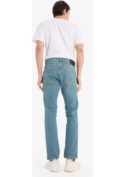 Pedro Slim Fit Dar Kalıp Normal Bel Dar Paça Jean Pantolon E8201AX25SP
