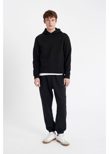 Regular Fit Jogger Eşofman Altı Fermuar Cepli Lastikli Paça Y5511AZ24AU