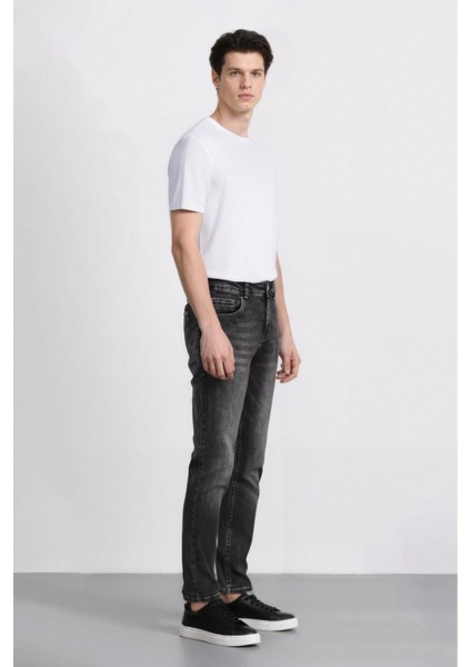 Carlo Skinny Fit Ekstra Dar Kalıp Normal Bel Ekstra Dar Paça Jean Pantolon E3478AX25SP fiyatları