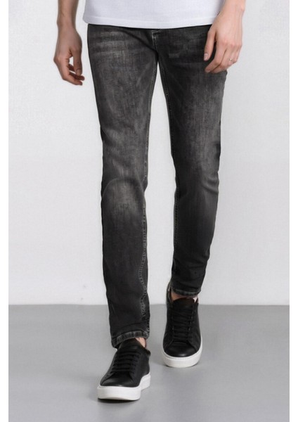 Carlo Skinny Fit Ekstra Dar Kalıp Normal Bel Ekstra Dar Paça Jean Pantolon E3478AX25SP