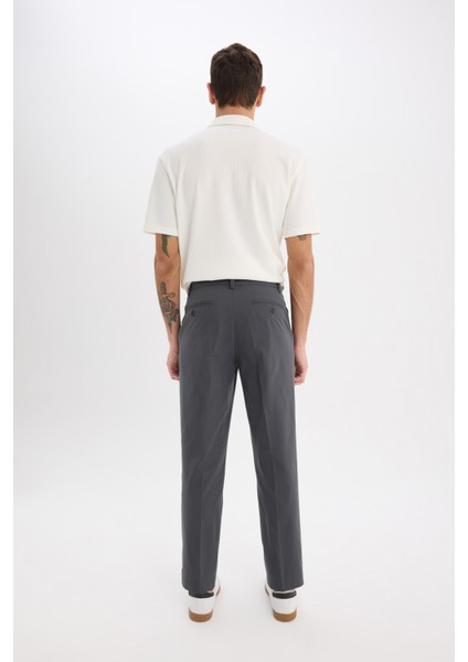 Düz Paça Cepli Jogger Pantolon E4555AX25SM