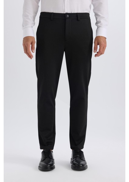 Jogger Düz Paça Her Yöne Esneyen Yazlık Kumaş Pantolon T6317AZ25SP indirimleri