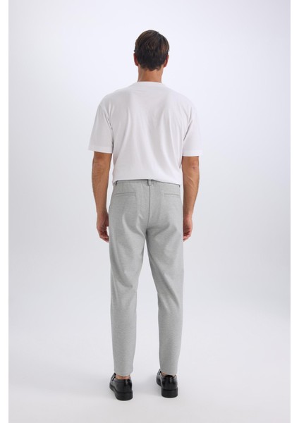Jogger Düz Paça Her Yöne Esneyen Yazlık Kumaş Pantolon T6317AZ25SP