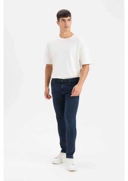 Carlo Skinny Fit Ekstra Dar Kalıp Normal Bel Ekstra Dar Paça Jean Pantolon B3620AX24SP fiyatları