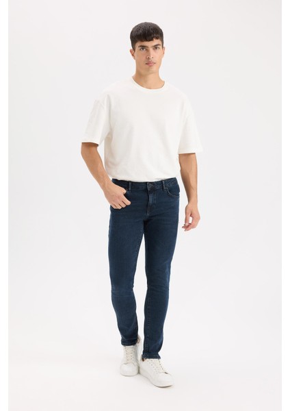 Carlo Skinny Fit Ekstra Dar Kalıp Normal Bel Ekstra Dar Paça Jean Pantolon B3620AX24SP modelleri