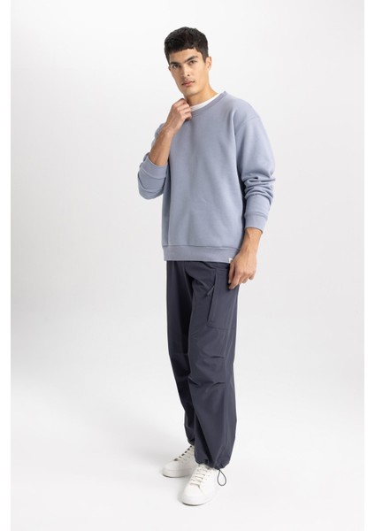 Pantolon Relax Fit Kargo Cepli Beli Paçası Lastikli B4519AX24SP indirimleri