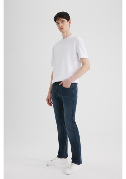 Sergio Regular Fit Normal Kalıp Normal Bel Boru Paça Jean Pantolon B4538AX24SP fiyatları