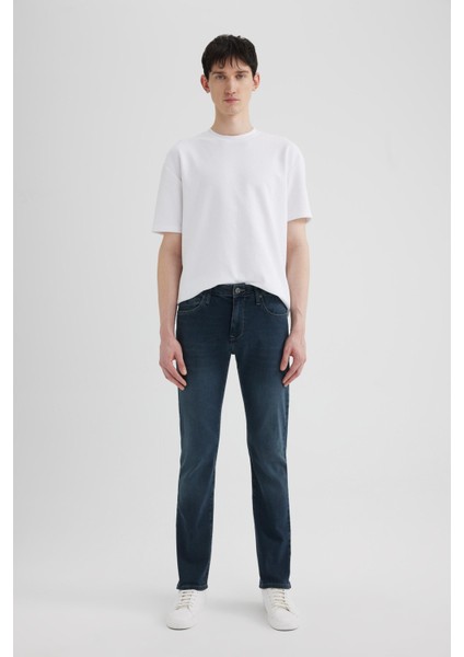 Sergio Regular Fit Normal Kalıp Normal Bel Boru Paça Jean Pantolon B4538AX24SP fırsatları