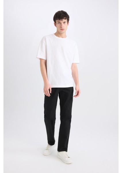 Sergio Regular Fit Solmayan Renk Normal Kalıp Normal Bel Boru Paça Siyah Jean Pantolon E6111AX25SP fiyatları