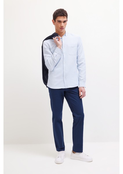 Regular Fit Normal Kesim Yazlık Düz Paça Chino Kanvas Pantolon D7349AX25SP modelleri
