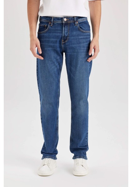 Sergio Regular Fit Normal Bel Boru Paça Jean Pantolon Y9632AZ24AU fırsatları