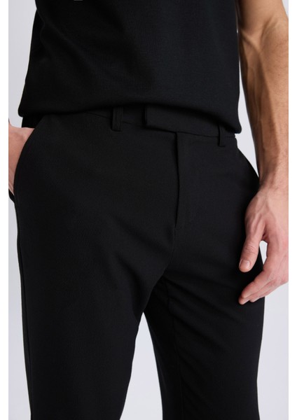 Jogger Fermuarlı Paça Yazlık Kumaş Pantolon E4779AX25SM indirimleri