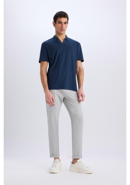 Jogger Fermuarlı Paça Yazlık Kumaş Pantolon E4779AX25SM fırsatları