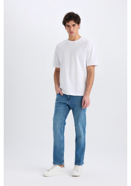 Sergio Regular Fit Normal Kalıp Normal Bel Boru Paça Jean Pantolon E8505AX24WN modelleri