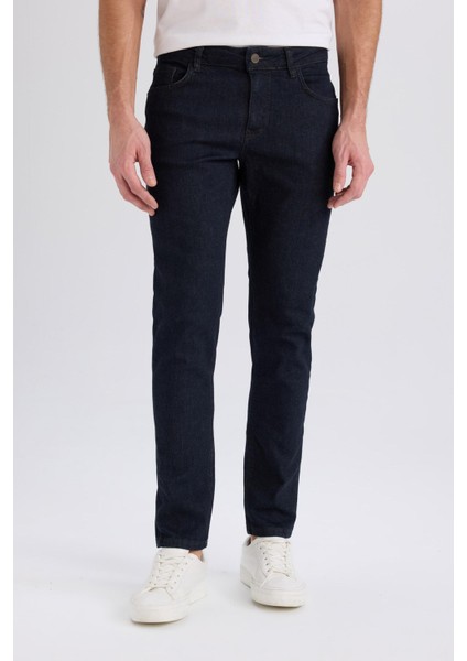 Pedro Slim Fit Dar Kalıp Normal Bel Dar Paça Jean Pantolon E8853AX24WN fırsatları