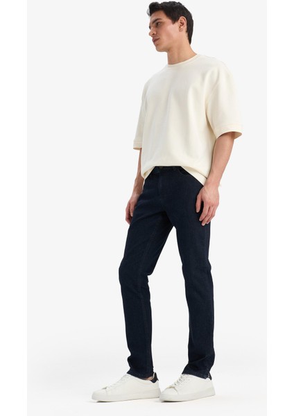 Pedro Slim Fit Dar Kalıp Normal Bel Dar Paça Jean Pantolon E8853AX25SP fiyatları
