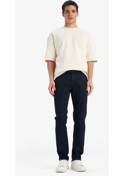 Pedro Slim Fit Dar Kalıp Normal Bel Dar Paça Jean Pantolon E8853AX25SP fırsatları