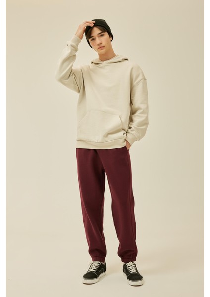 Regular Fit Eşofman Altı Cepli Beli Bağcıklı Lastikli Paça B6155AX24SP