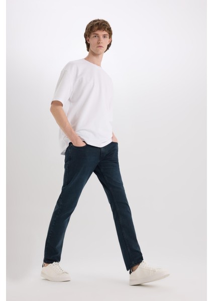 Pedro Slim Fit Dar Kalıp Normal Bel Dar Paça Jean Pantolon R8791AZ25SP modelleri