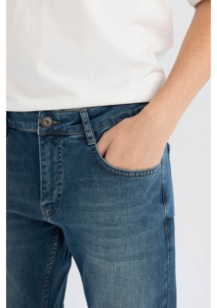 Sergio Regular Fit Normal Kalıp Normal Bel Boru Paça Jean Pantolon R9026AZ24AU indirimleri