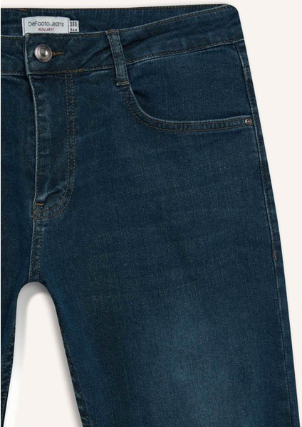 Sergio Regular Fit Normal Kalıp Normal Bel Boru Paça Jean Pantolon R9026AZ25SP