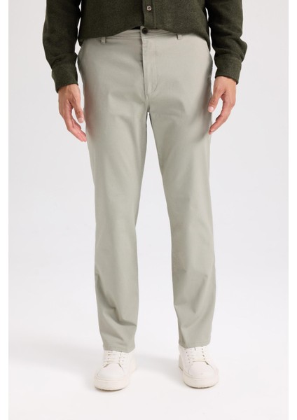 Regular Fit Normal Kesim Yazlık Düz Paça Chino Kanvas Pantolon D7349AX25SP fırsatları