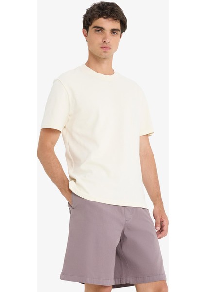 Baggy Fit Beli Bağcıklı Bermuda Şort E1047AX25SM modelleri