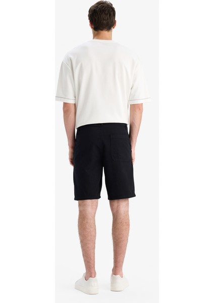 %100 Pamuk Regular Fit Bermuda Şort E1231AX25SM indirimleri