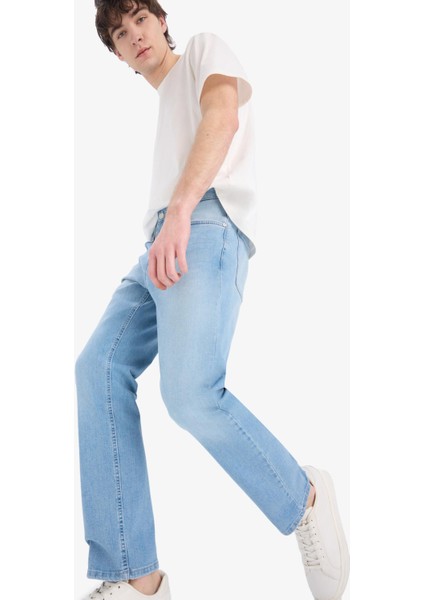 Sergio Regular Fit Normal Kalıp Normal Bel Boru Paça Jean Pantolon E2734AX25SP fırsatları