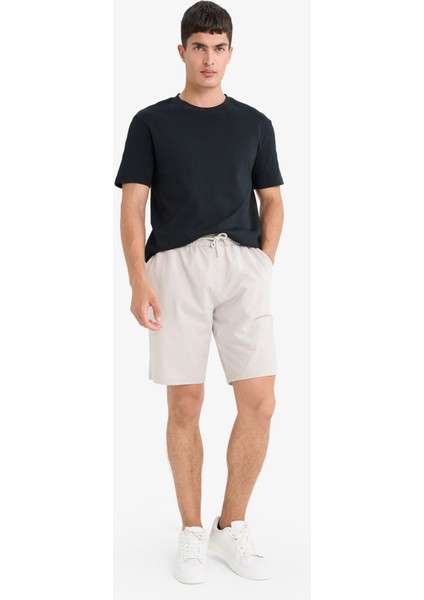 Slim Fit Dar Kesim Cepli Pamuklu Basic Düz Bermuda Şort W1105AZ25SP fiyatları