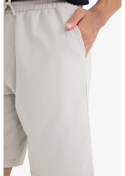 Slim Fit Dar Kesim Cepli Pamuklu Basic Düz Bermuda Şort W1105AZ25SP indirimleri