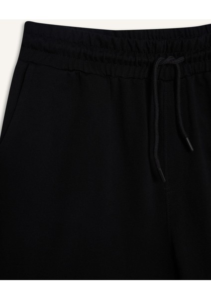 Slim Fit Dar Kesim Cepli Pamuklu Basic Düz Bermuda Şort W1105AZ25SP