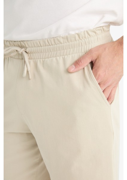 Slim Fit Dar Kesim Cepli Pamuklu Basic Düz Bermuda Şort W1105AZ25SP fırsatları