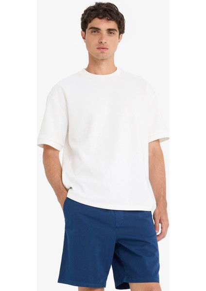 Relax Fit Gabardin Bermuda Şort E1242AX25SM modelleri