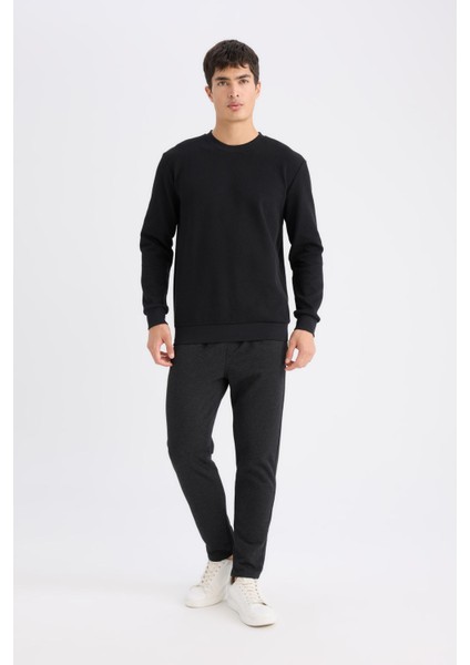 Pike İnce Eşofman Altı Slim Fit Dar Kesim Düz Paça Beli Bağcıklı Cepli R9261AZ24AU