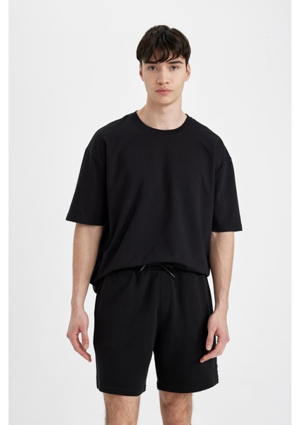 Regular Fit Düz Paça Basic Düz Şort B8672AX24SM modelleri