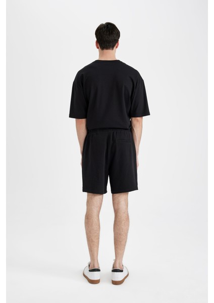 Regular Fit Düz Paça Basic Düz Şort B8672AX24SM