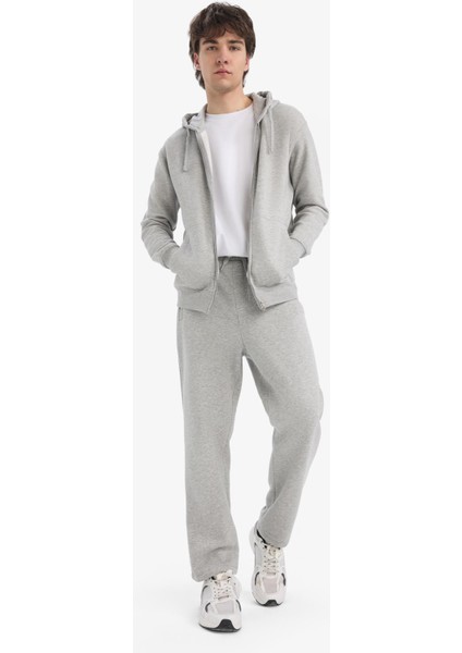 Regular Fit Fleto Cepli Düz Paça Kalın Eşofman Altı D7601AX25SP modelleri